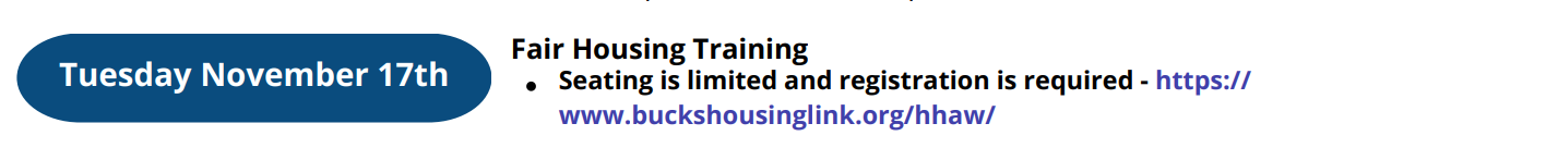 26-11-17 Tuesday Fair Housing Training 175% - Click to see more details